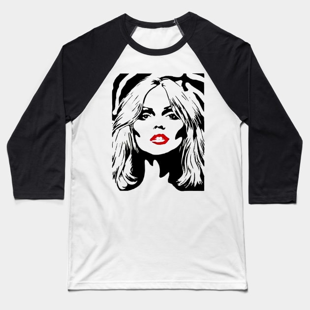 blondie Baseball T-Shirt by nanayacha